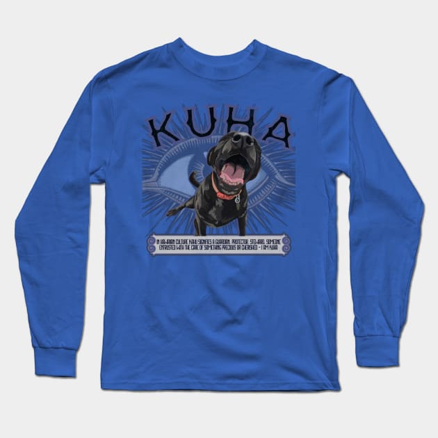 Kuha 1 - Hawaiian word for guardian, protector, steward Long Sleeve T-Shirt by ryanmpete